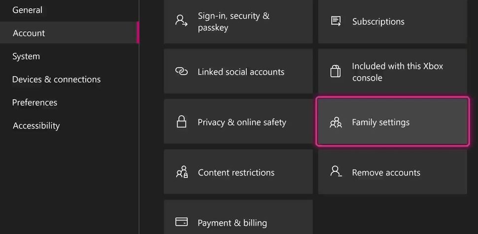 Setting Up Minecraft Parental Controls on XBox